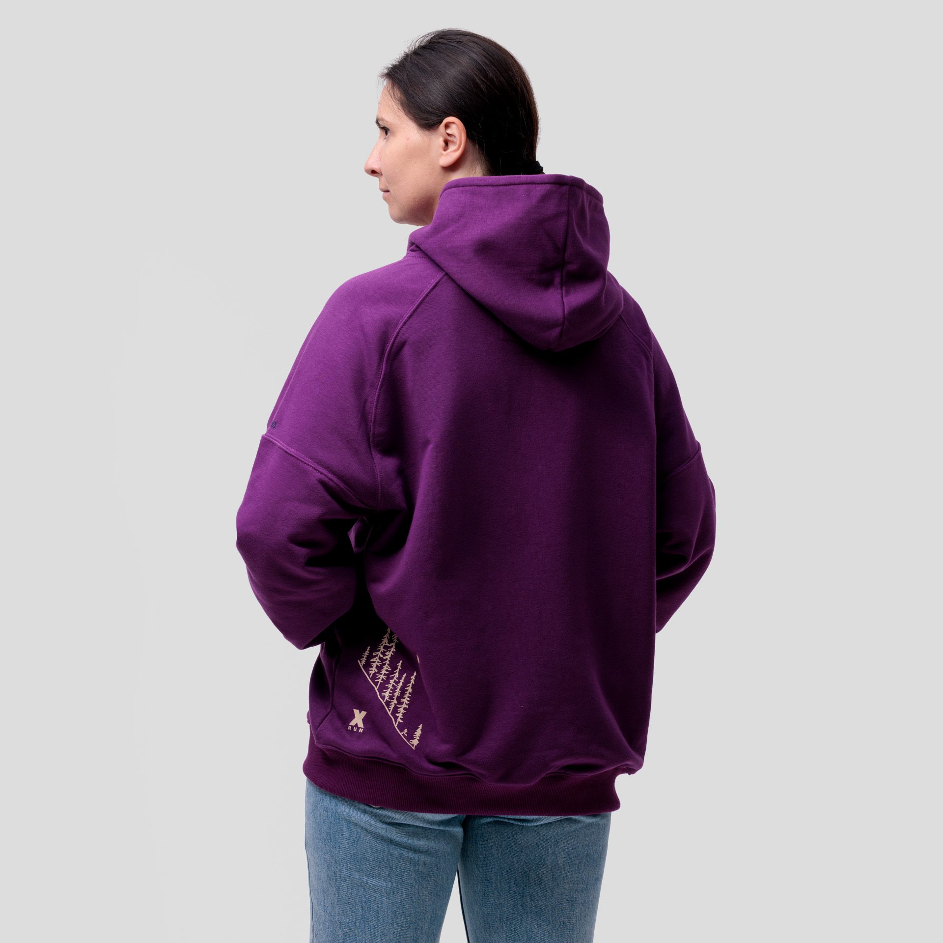 Bluza damska z kapturem XRUN - obrazek 3