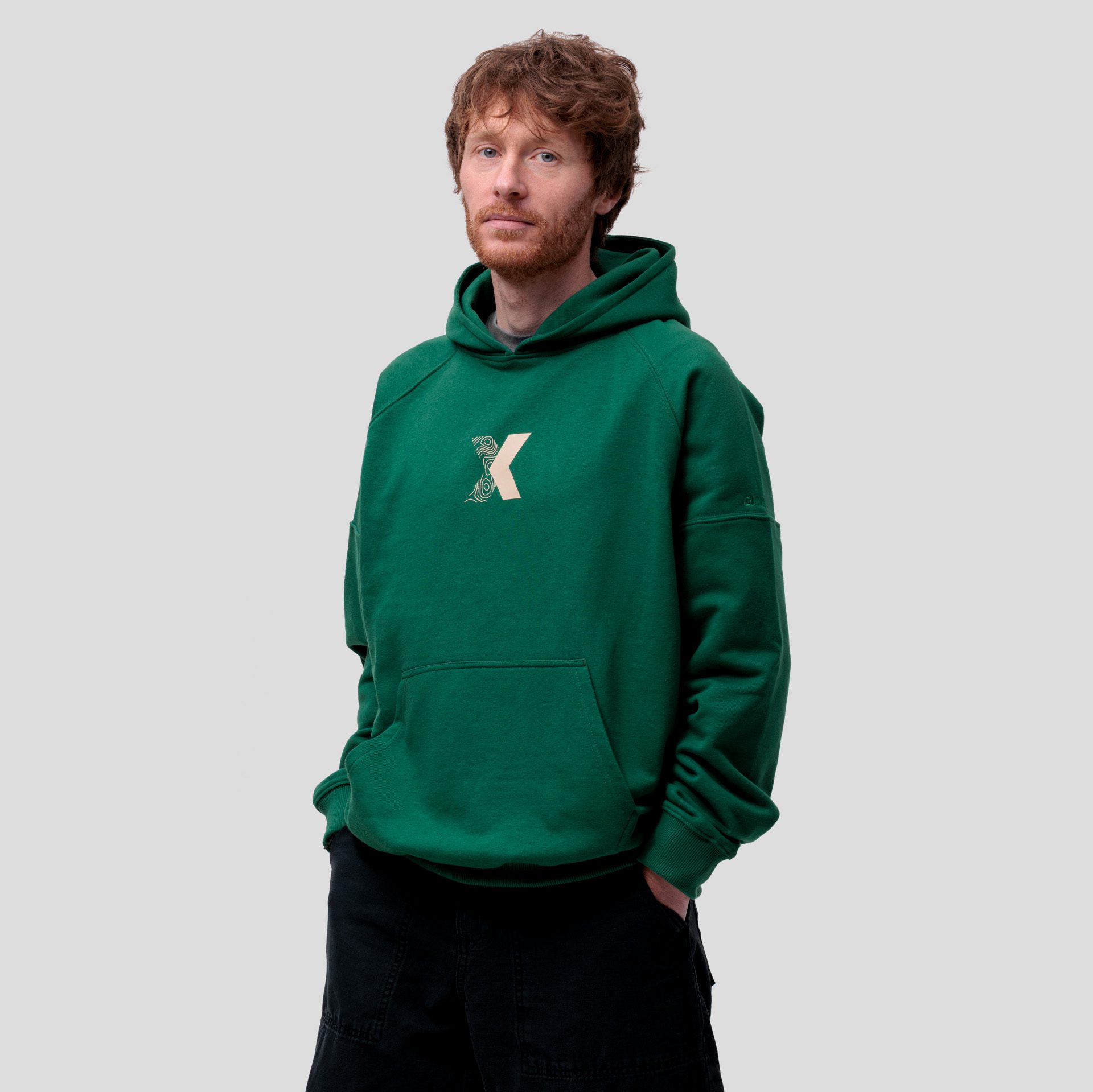 Bluza męska z kapturem XRUN - obrazek 2