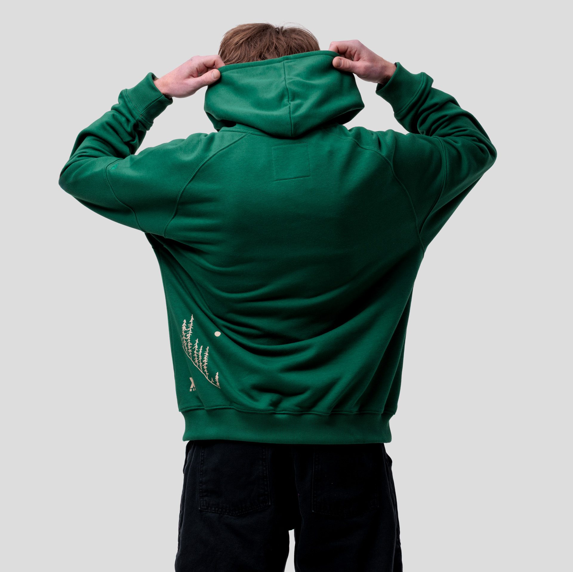 Bluza męska z kapturem XRUN - obrazek 4